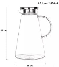 Premium Glass Water Jug Set – 1 Jug + 6 Glasses