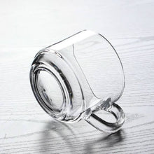 Clear Glass Tea & Coffee Cups – Set of 6